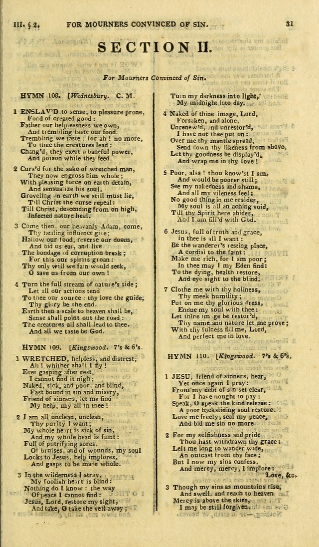 A Collection of Hymns: for the use of the people called Methodists; in miniature page 35