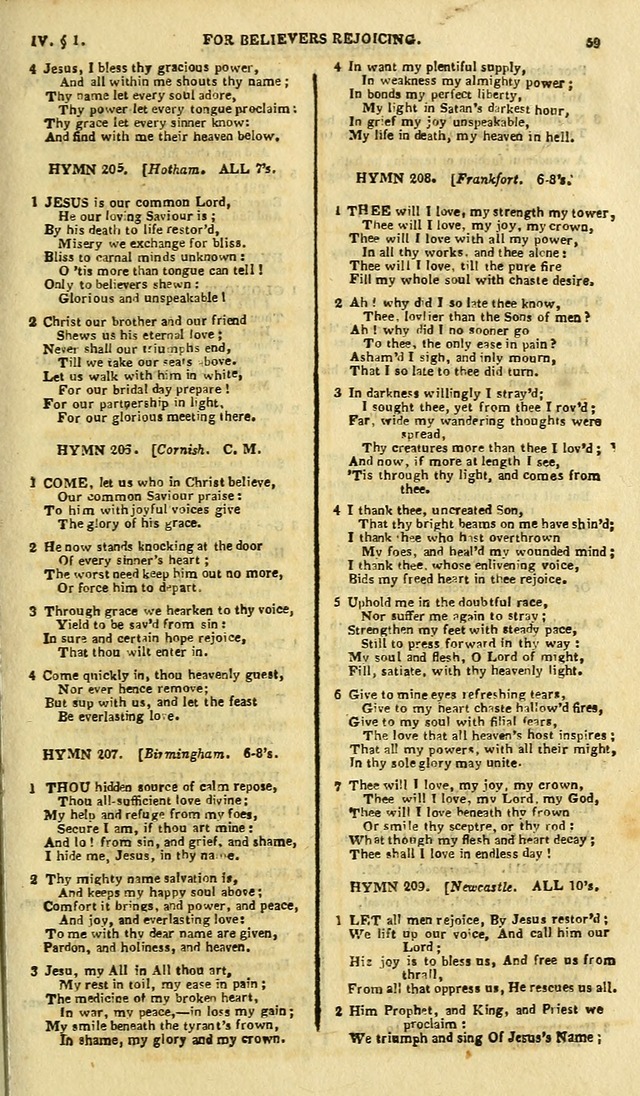 A Collection of Hymns: for the use of the people called Methodists; in miniature page 63