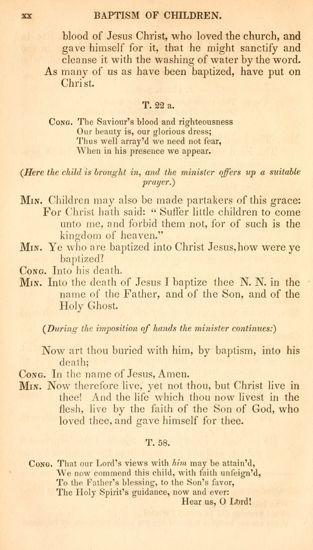 A Collection of Hymns, for the Use of the Protestant Church of the United Brethren. New and  Revised ed. page 25