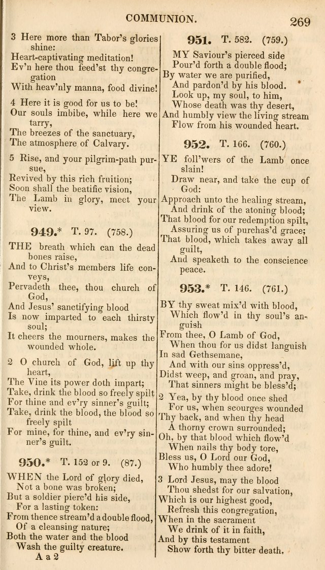 A Collection of Hymns, for the Use of the Protestant Church of the United Brethren. New and  Revised ed. page 310