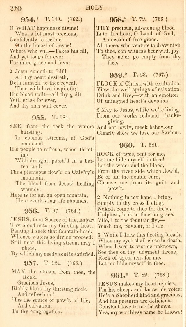 A Collection of Hymns, for the Use of the Protestant Church of the United Brethren. New and  Revised ed. page 311