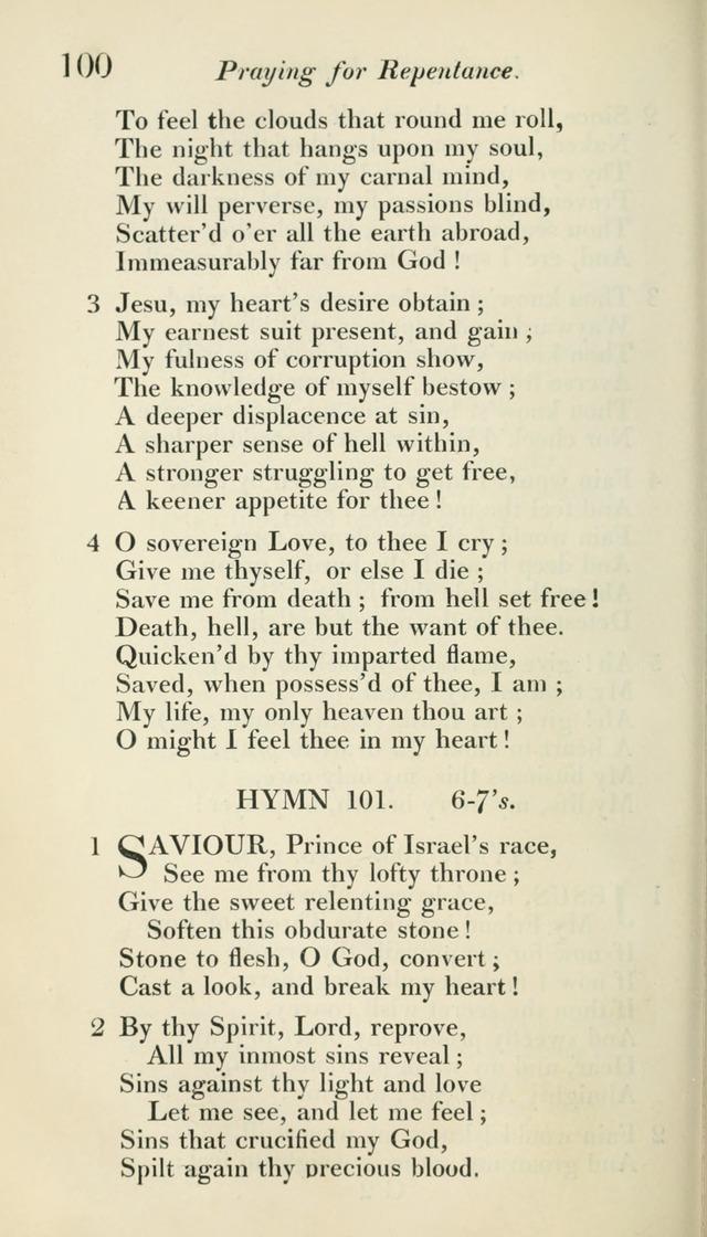 A Collection of Hymns, for the Use of the People Called Methodists, with a Supplement page 102