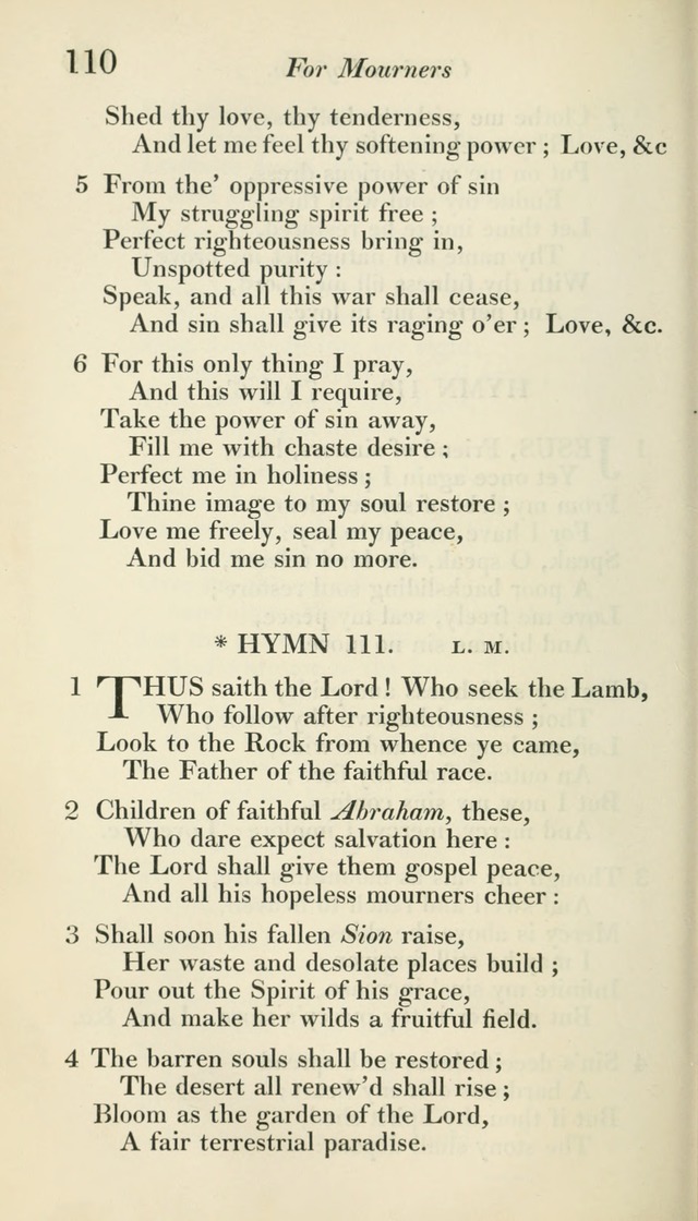 A Collection of Hymns, for the Use of the People Called Methodists, with a Supplement page 112