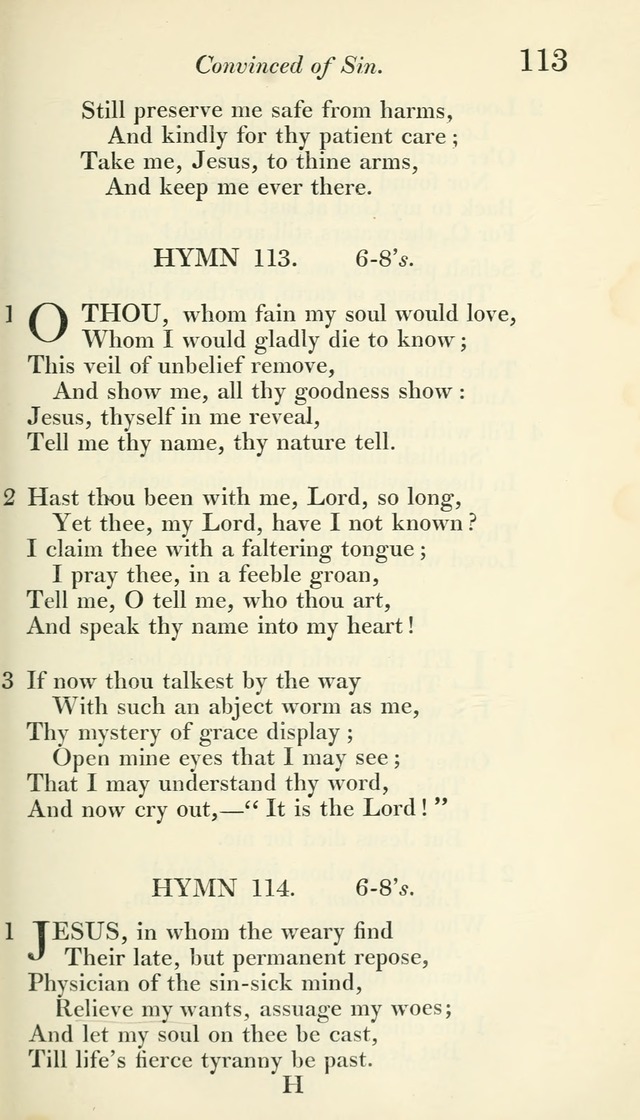 A Collection of Hymns, for the Use of the People Called Methodists, with a Supplement page 115