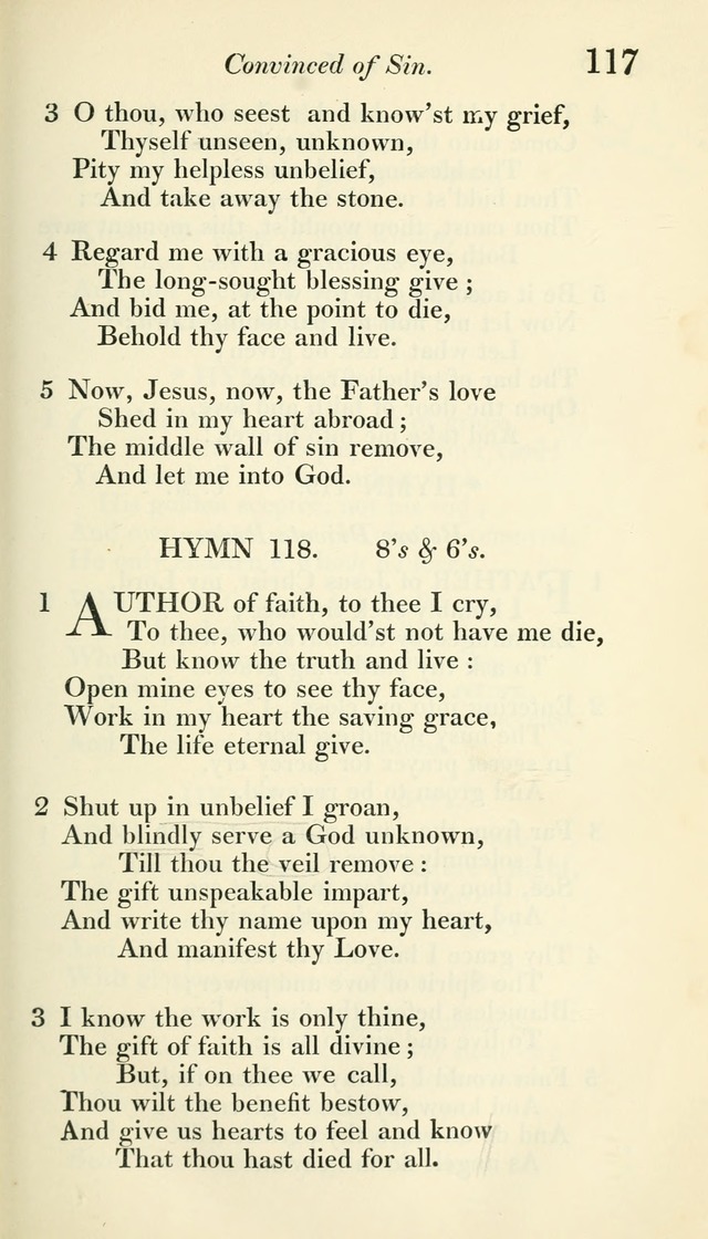 A Collection of Hymns, for the Use of the People Called Methodists, with a Supplement page 119