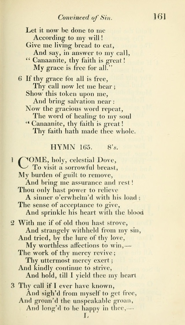 A Collection of Hymns, for the Use of the People Called Methodists, with a Supplement page 163