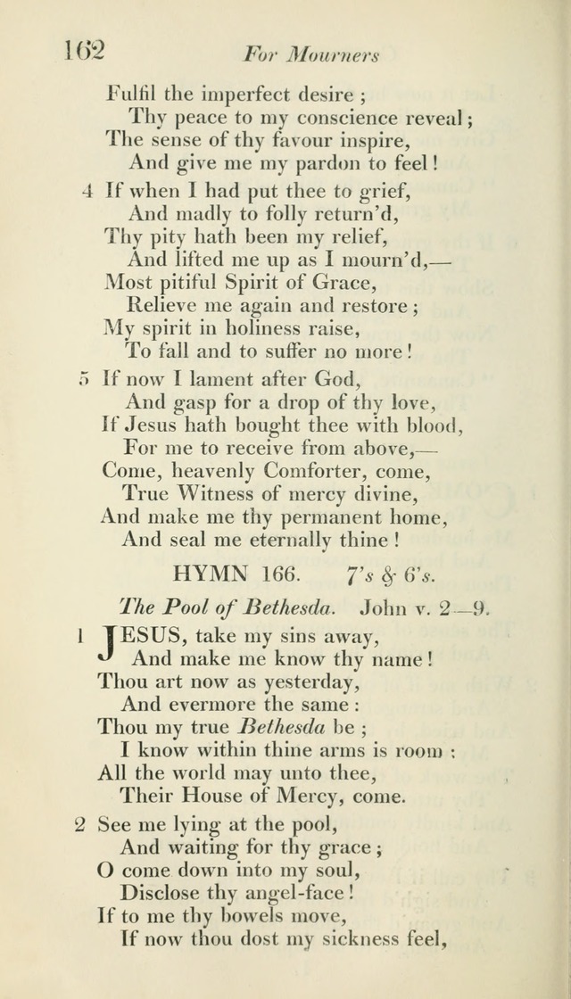 A Collection of Hymns, for the Use of the People Called Methodists, with a Supplement page 164