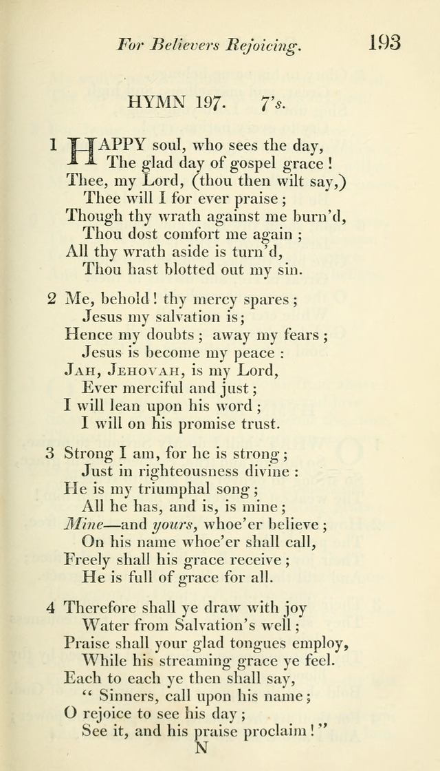 A Collection of Hymns, for the Use of the People Called Methodists, with a Supplement page 195