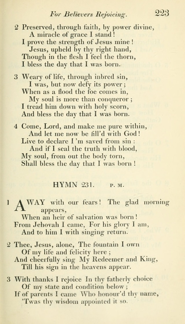 A Collection of Hymns, for the Use of the People Called Methodists, with a Supplement page 225