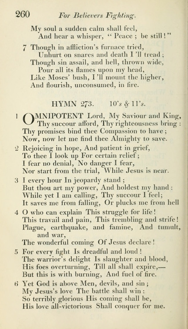 A Collection of Hymns, for the Use of the People Called Methodists, with a Supplement page 262