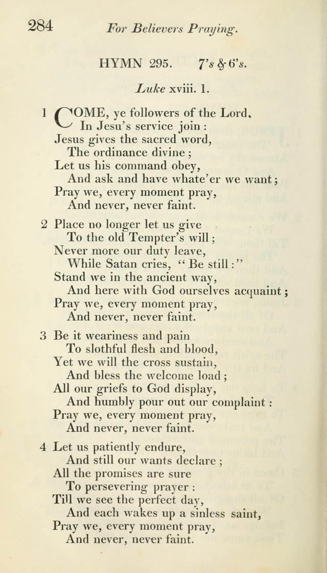 A Collection of Hymns, for the Use of the People Called Methodists, with a Supplement page 286