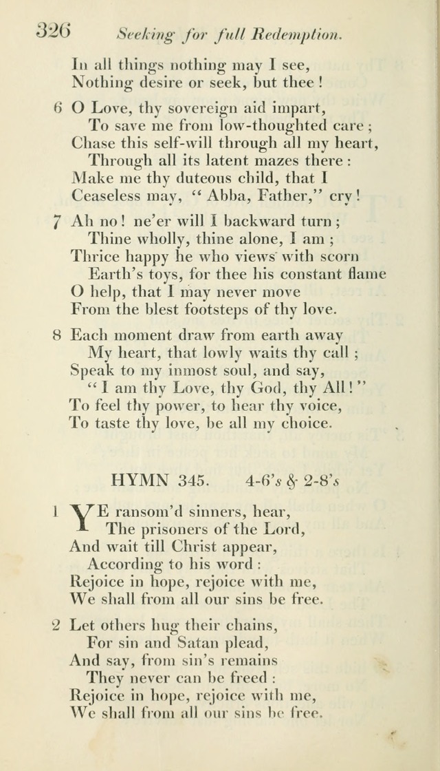 A Collection of Hymns, for the Use of the People Called Methodists, with a Supplement page 328