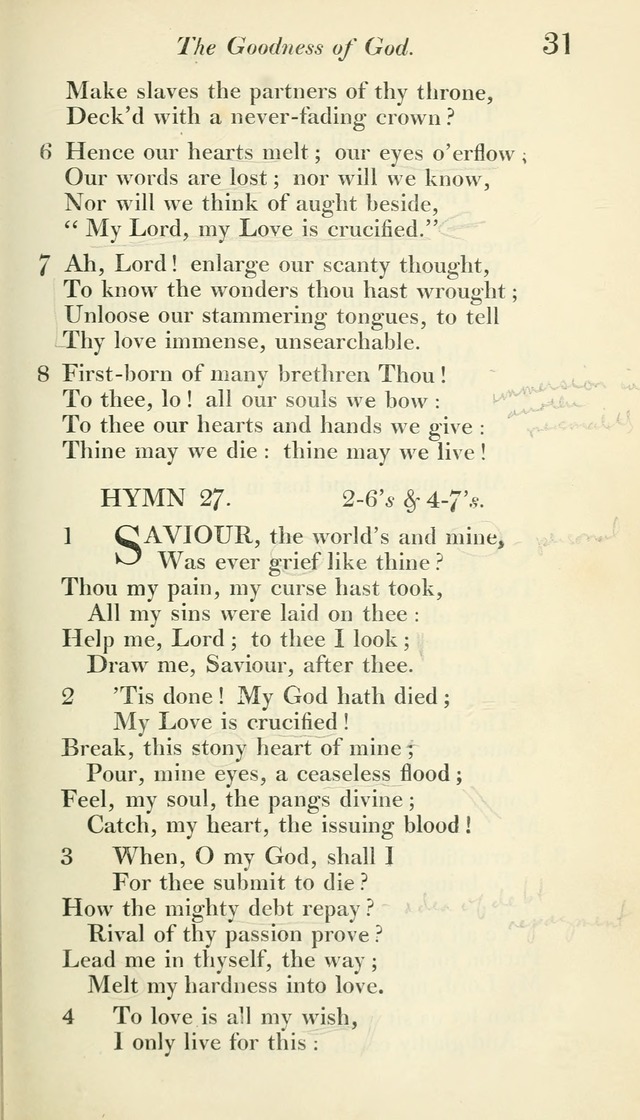 A Collection of Hymns, for the Use of the People Called Methodists, with a Supplement page 33