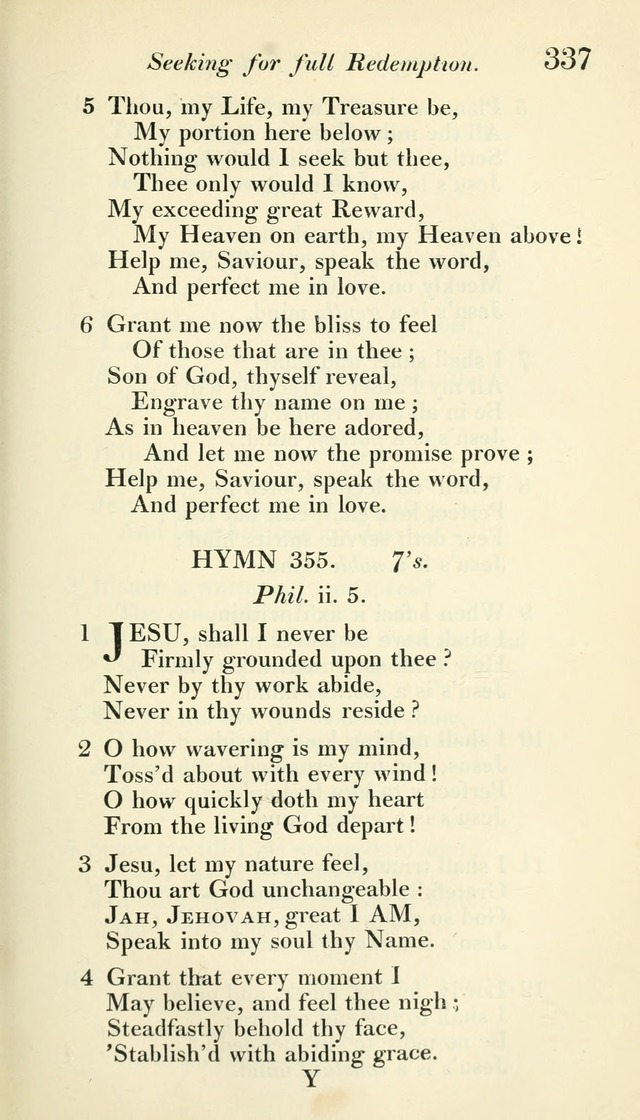 A Collection of Hymns, for the Use of the People Called Methodists, with a Supplement page 339