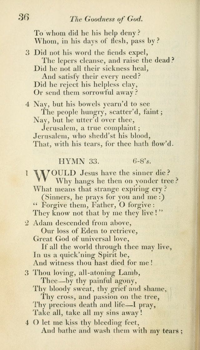 A Collection of Hymns, for the Use of the People Called Methodists, with a Supplement page 38