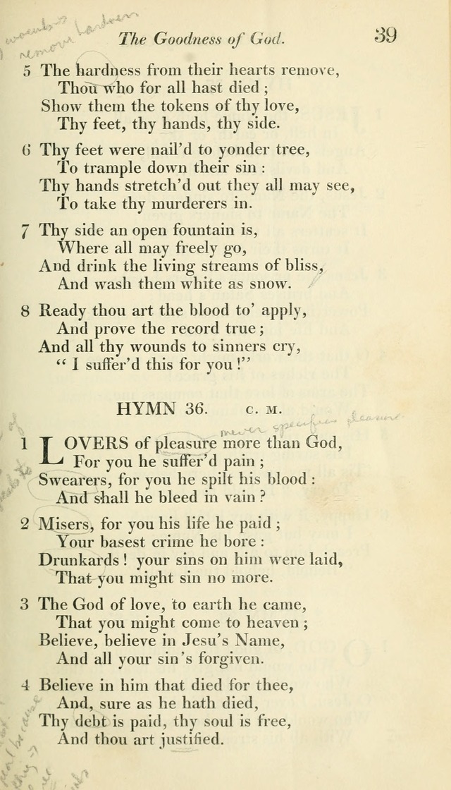 A Collection of Hymns, for the Use of the People Called Methodists, with a Supplement page 41
