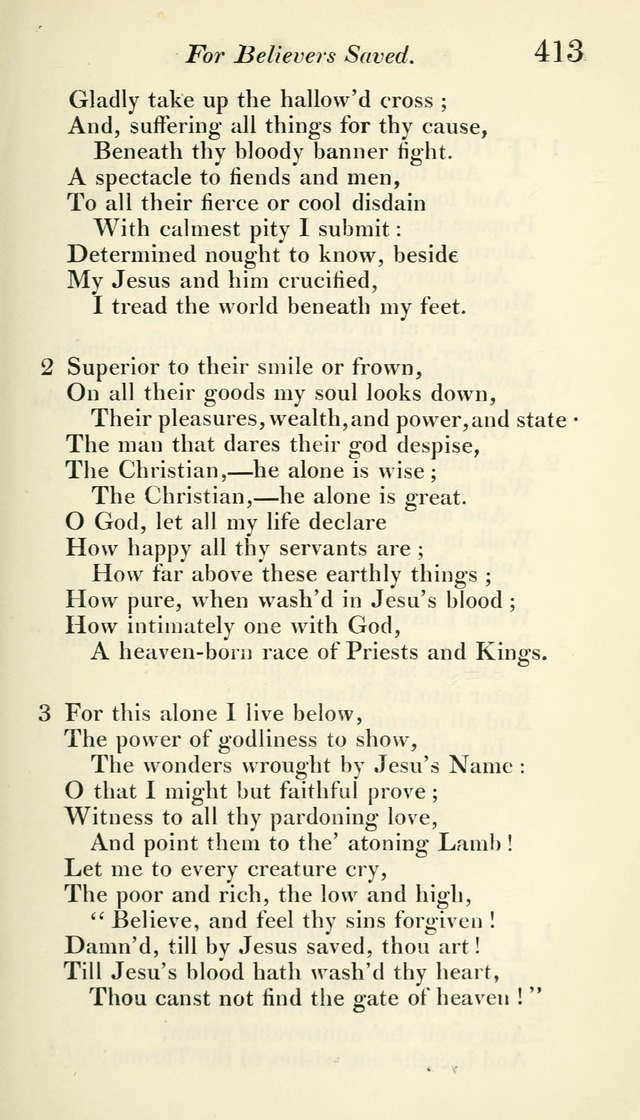 A Collection of Hymns, for the Use of the People Called Methodists, with a Supplement page 415