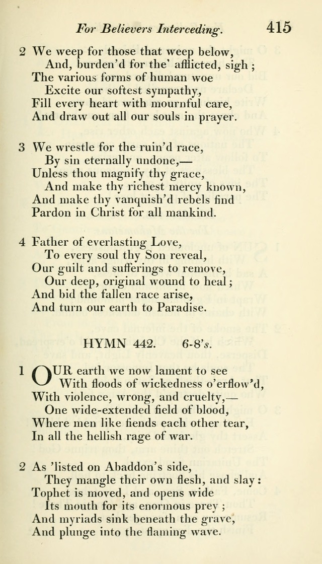 A Collection of Hymns, for the Use of the People Called Methodists, with a Supplement page 417