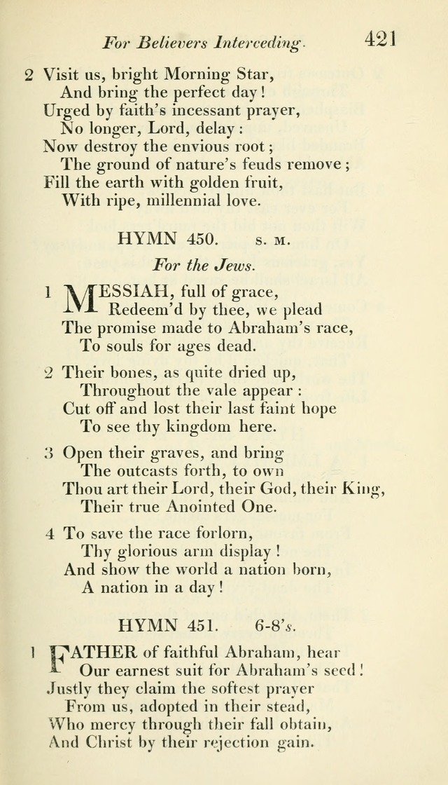 A Collection of Hymns, for the Use of the People Called Methodists, with a Supplement page 423