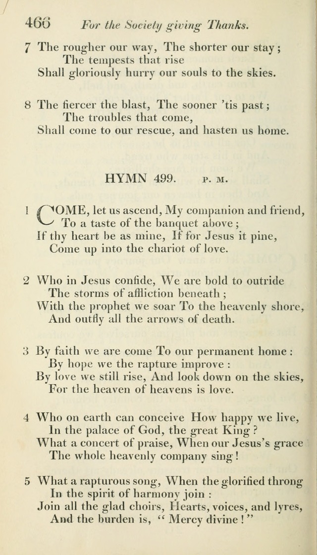 A Collection of Hymns, for the Use of the People Called Methodists, with a Supplement page 468