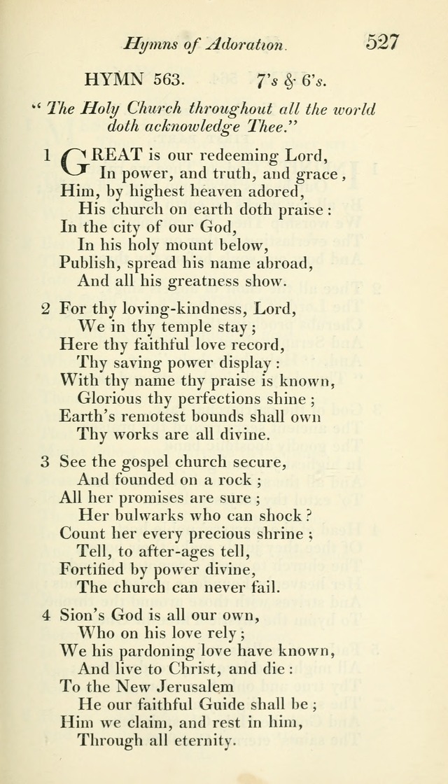 A Collection of Hymns, for the Use of the People Called Methodists, with a Supplement page 529