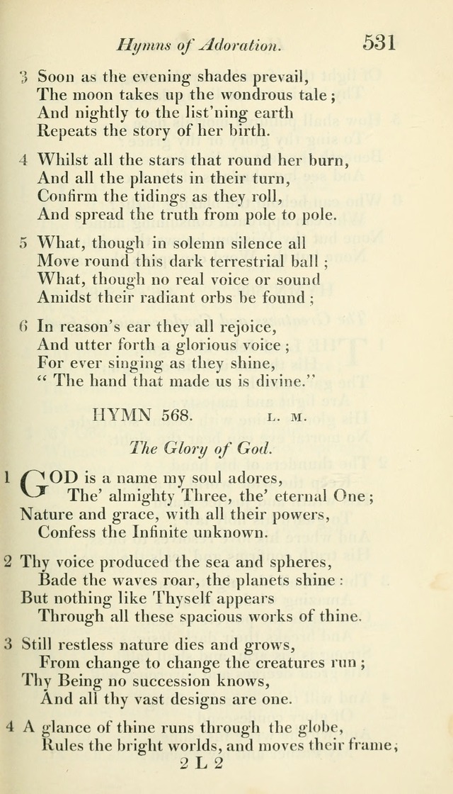 A Collection of Hymns, for the Use of the People Called Methodists, with a Supplement page 533