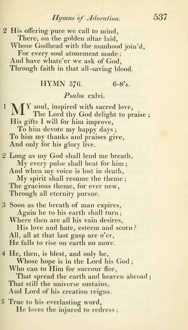 A Collection of Hymns, for the Use of the People Called Methodists, with a Supplement page 539