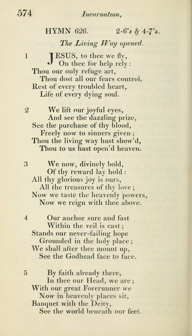 A Collection of Hymns, for the Use of the People Called Methodists, with a Supplement page 576