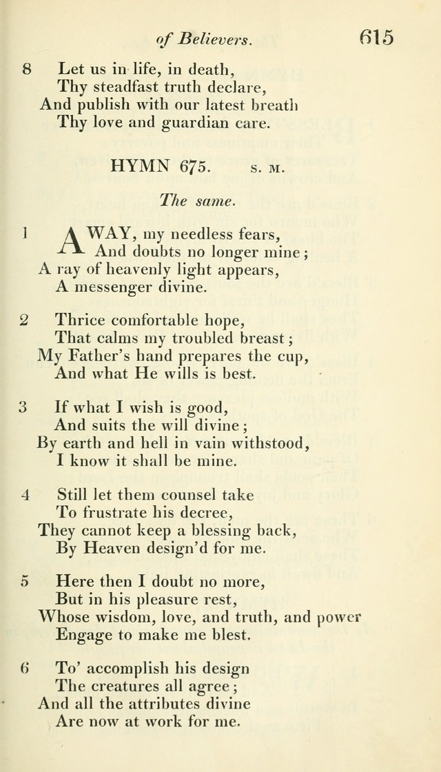 A Collection of Hymns, for the Use of the People Called Methodists, with a Supplement page 617
