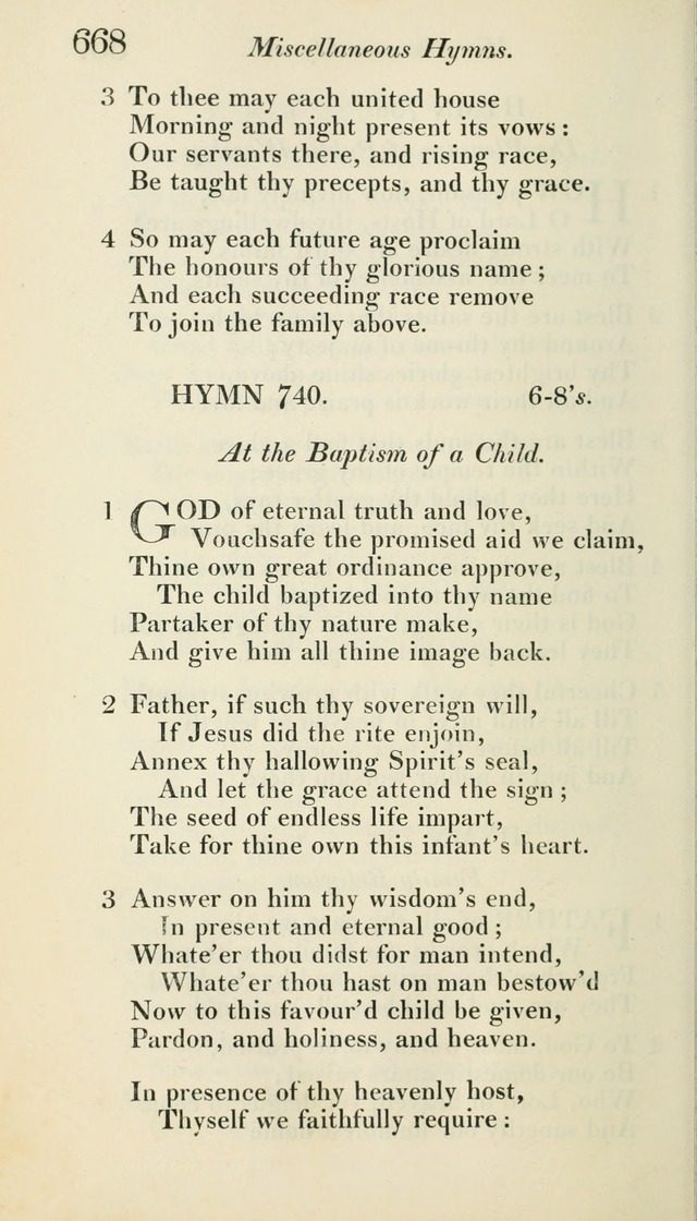 A Collection of Hymns, for the Use of the People Called Methodists, with a Supplement page 670
