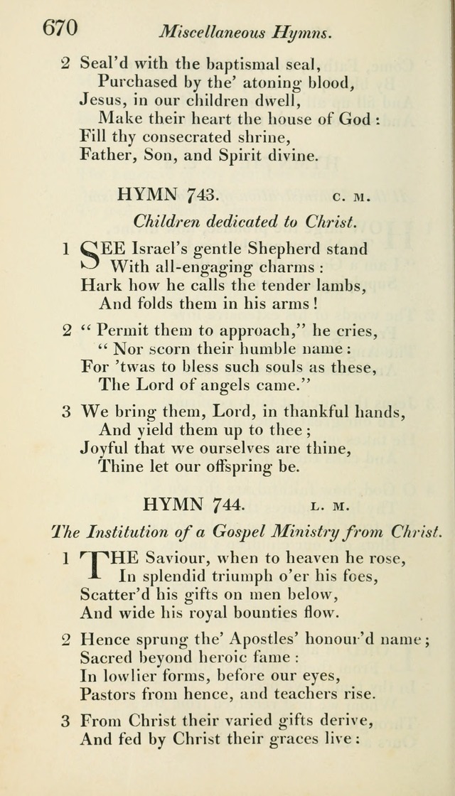 A Collection of Hymns, for the Use of the People Called Methodists, with a Supplement page 672