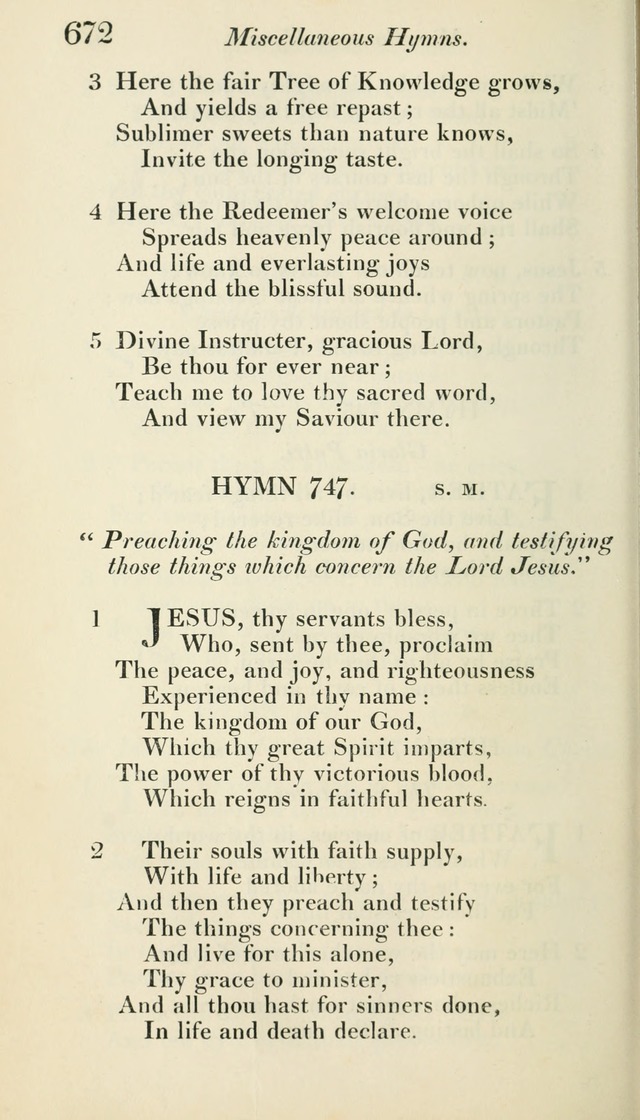 A Collection of Hymns, for the Use of the People Called Methodists, with a Supplement page 674