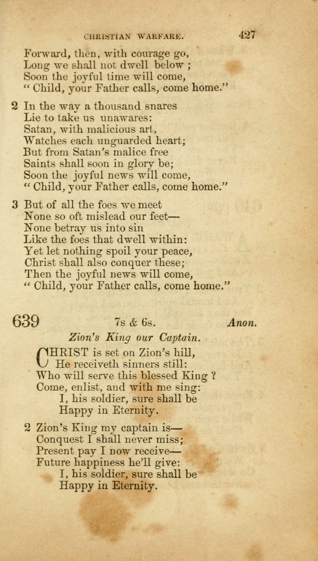 A Collection of Hymns, for the use of the United Brethren in Christ: taken from the most approved authors, and adapted to public and private worship page 431