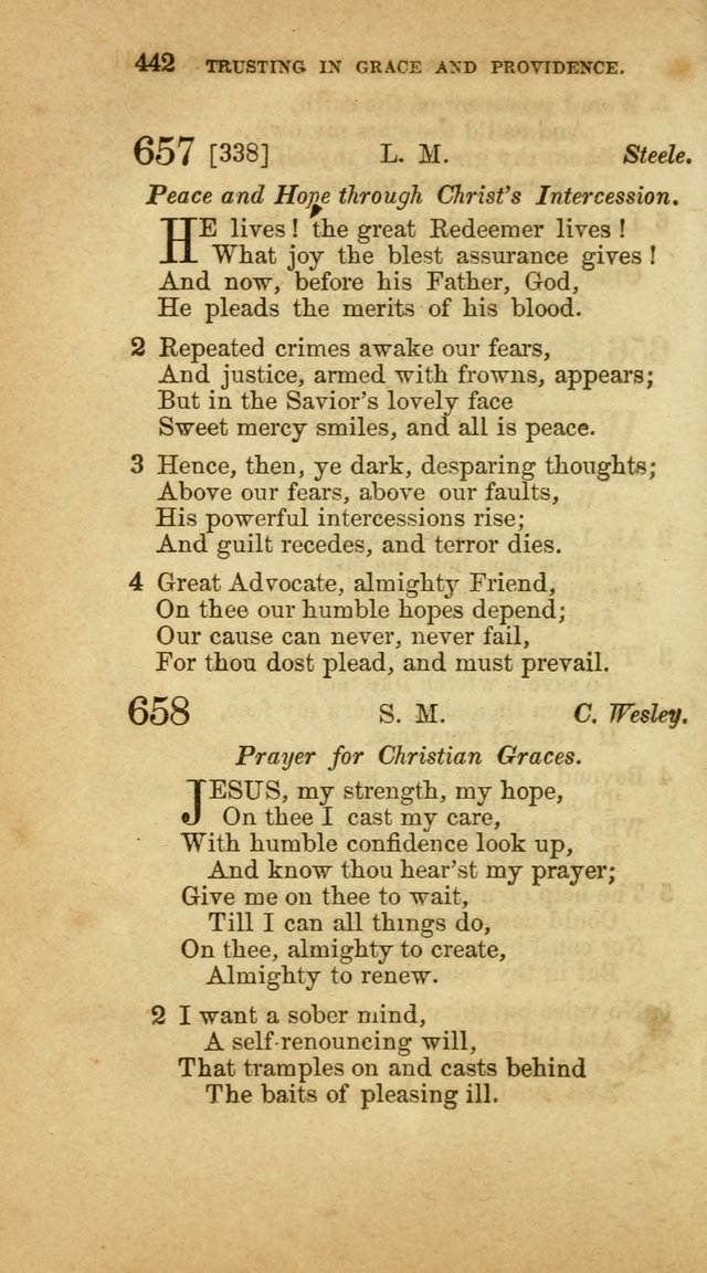 A Collection of Hymns, for the use of the United Brethren in Christ: taken from the most approved authors, and adapted to public and private worship page 446