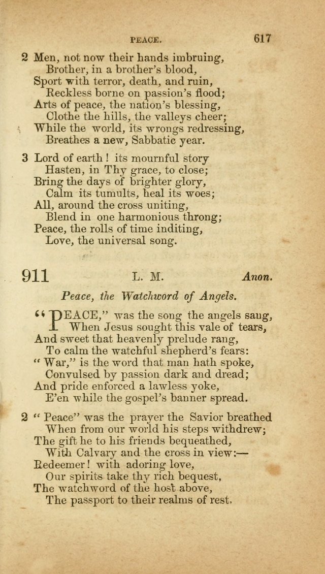 A Collection of Hymns, for the use of the United Brethren in Christ: taken from the most approved authors, and adapted to public and private worship page 621
