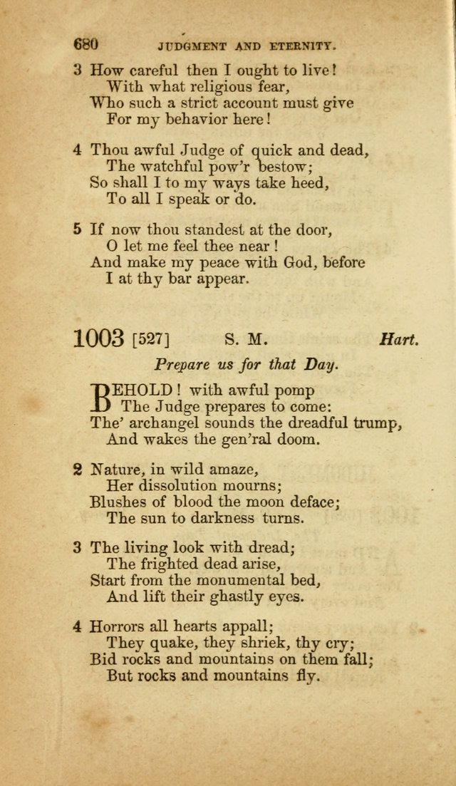 A Collection of Hymns, for the use of the United Brethren in Christ: taken from the most approved authors, and adapted to public and private worship page 684