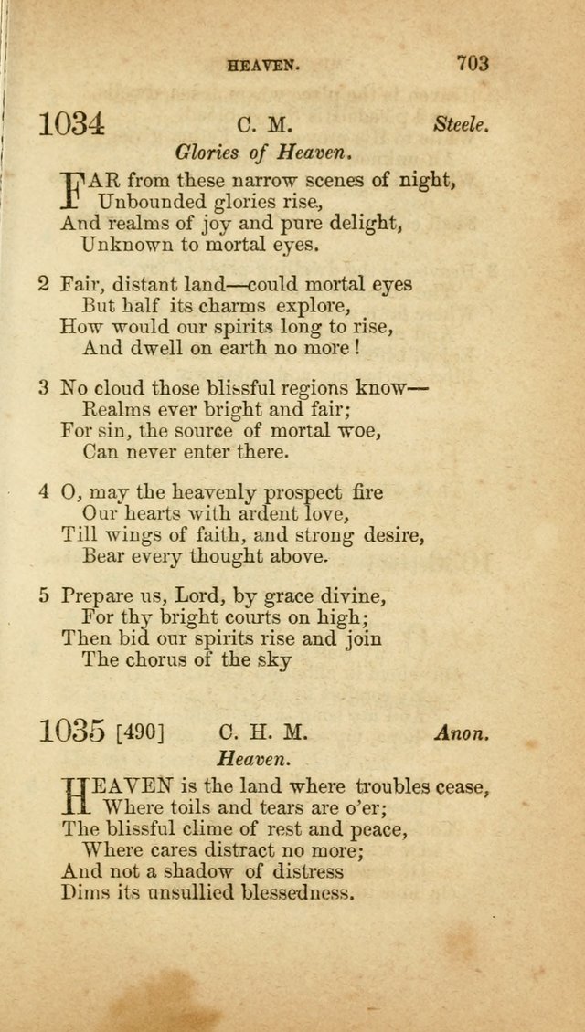 A Collection of Hymns, for the use of the United Brethren in Christ: taken from the most approved authors, and adapted to public and private worship page 707