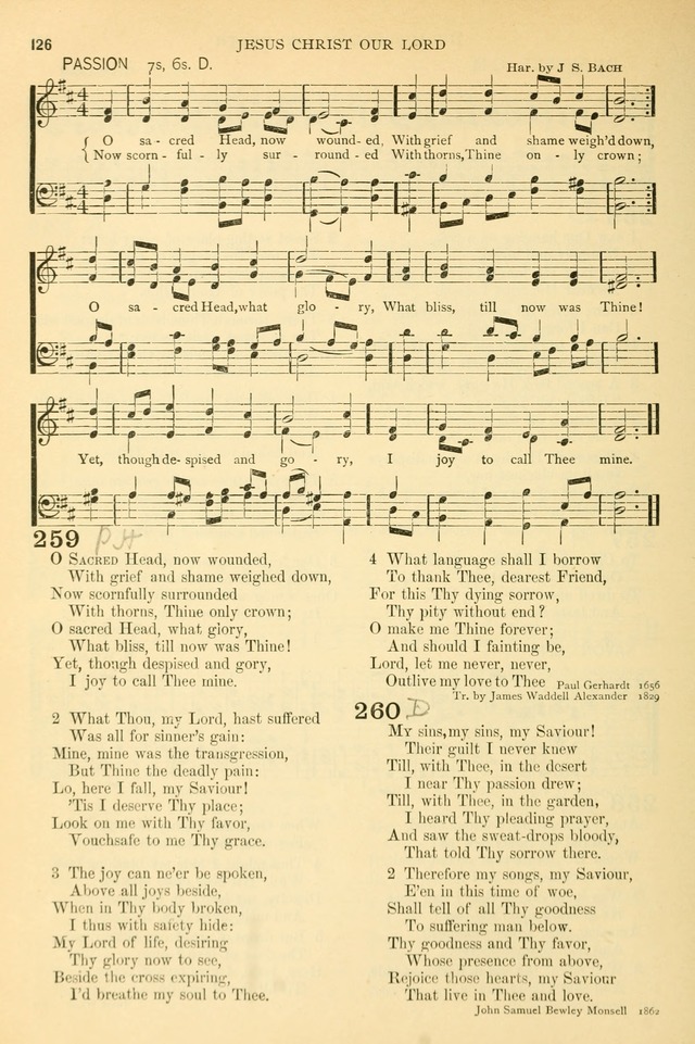 The Church Hymnary: a collection of hymns and tunes for public worship page 126