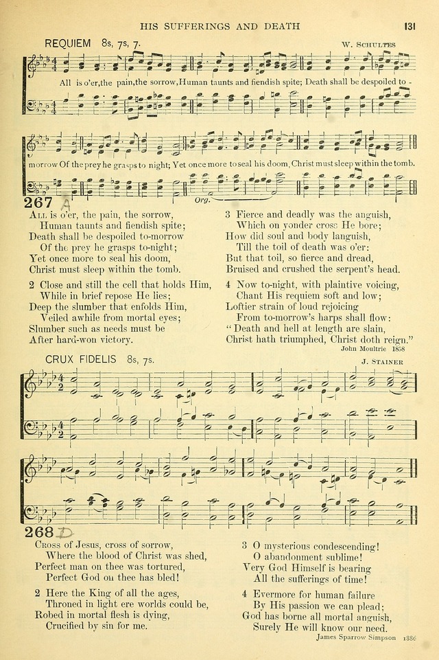 The Church Hymnary: a collection of hymns and tunes for public worship page 131