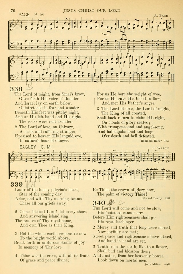 The Church Hymnary: a collection of hymns and tunes for public worship page 170