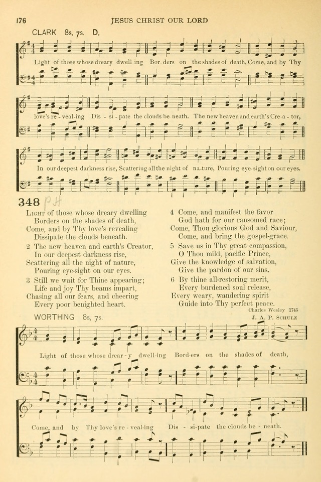 The Church Hymnary: a collection of hymns and tunes for public worship page 176