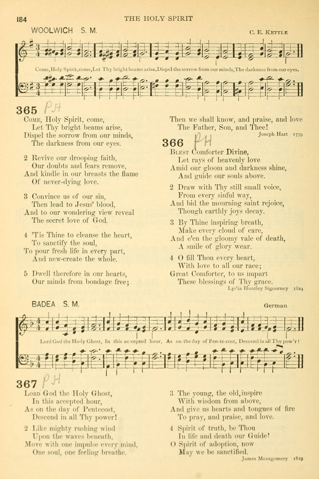 The Church Hymnary: a collection of hymns and tunes for public worship page 184