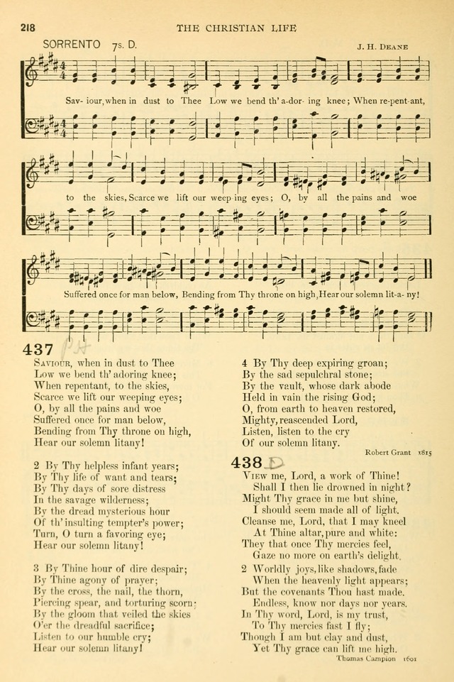 The Church Hymnary: a collection of hymns and tunes for public worship page 218