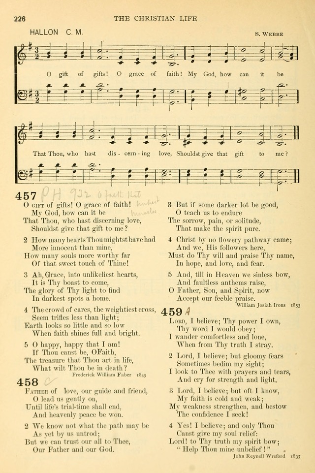 The Church Hymnary: a collection of hymns and tunes for public worship page 226