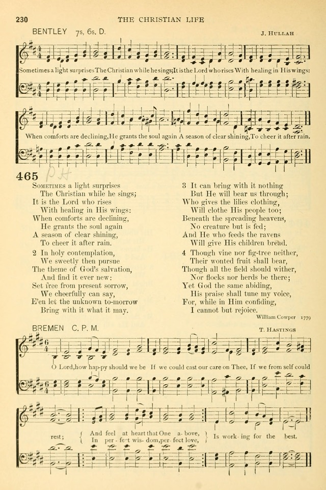 The Church Hymnary: a collection of hymns and tunes for public worship page 230