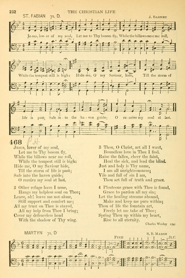 The Church Hymnary: a collection of hymns and tunes for public worship page 232