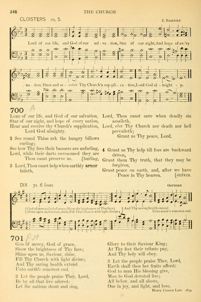 The Church Hymnary: a collection of hymns and tunes for public worship page 346