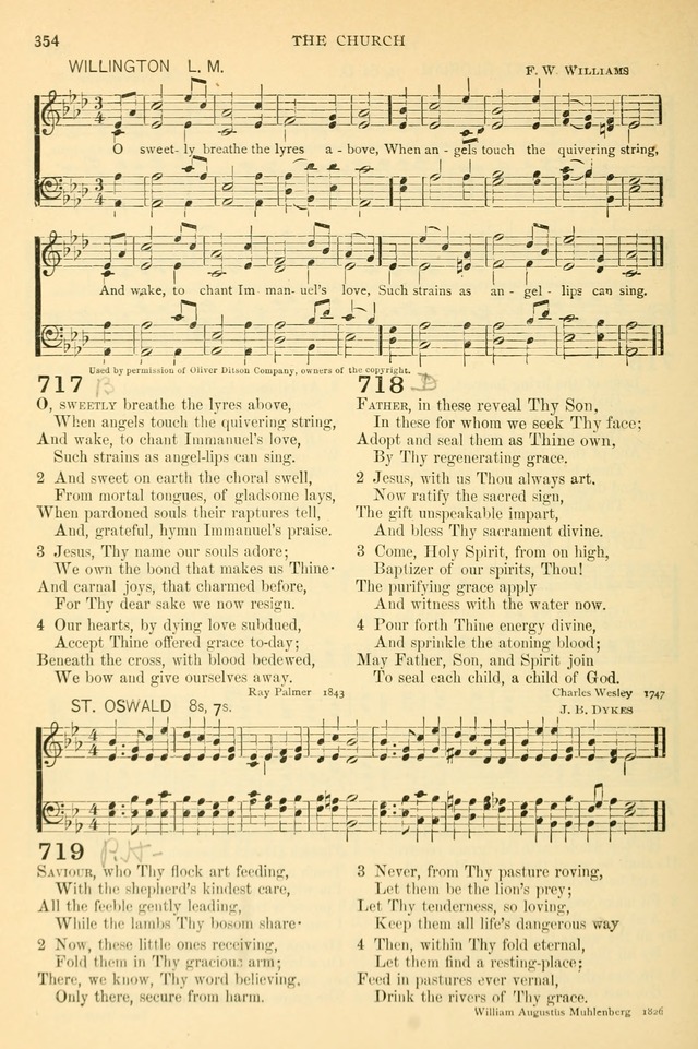 The Church Hymnary: a collection of hymns and tunes for public worship page 354