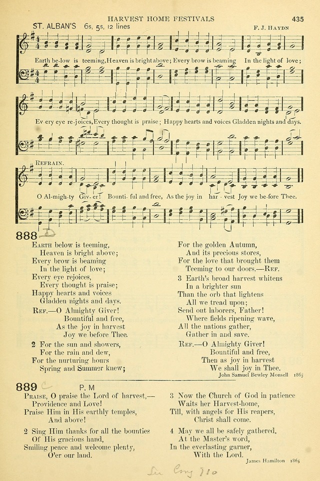 The Church Hymnary: a collection of hymns and tunes for public worship page 435