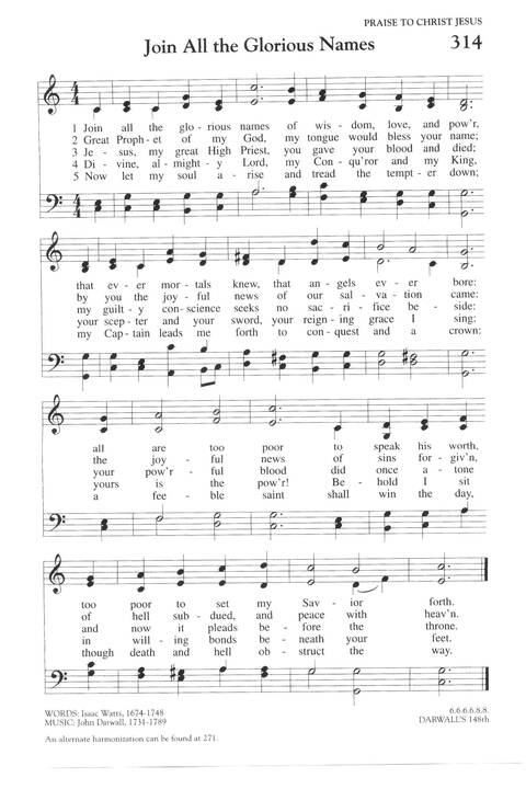 The Covenant Hymnal: a worshipbook page 330